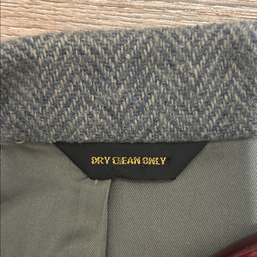 Vintage 1970-80 Grand Entry Western Cowboy Rodeo Tradition Herringbone Blazer 44 - Picture 3 of 16